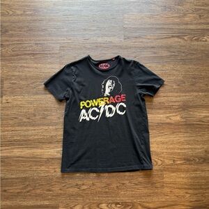 Vintage Y2K AC/DC Powerage album band t shirt